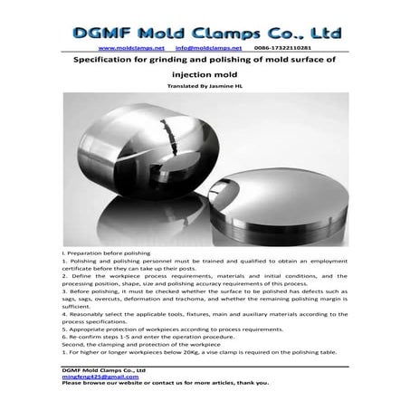 Know your Buffing and Polishing Compounds and their Selection Guide | PPTX