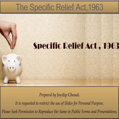 Specific Relief Act, 1963
