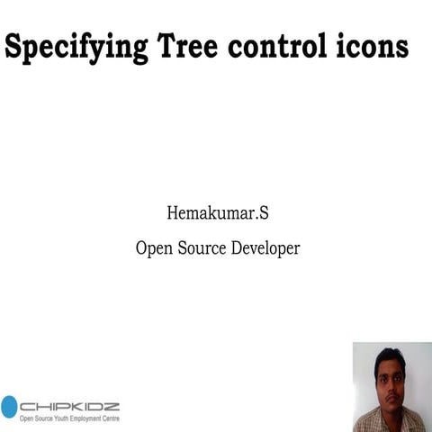 Specifying tree control icons
