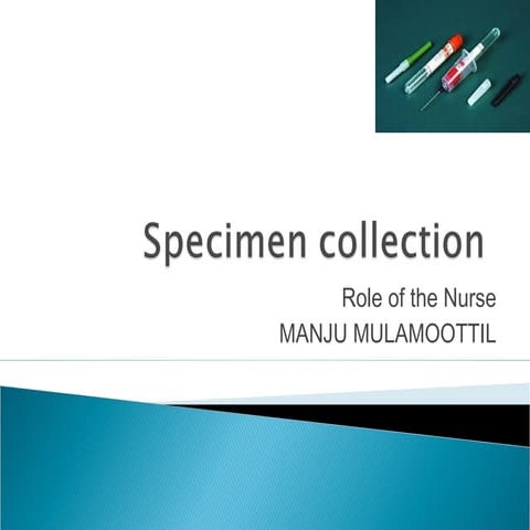 Specimen collection