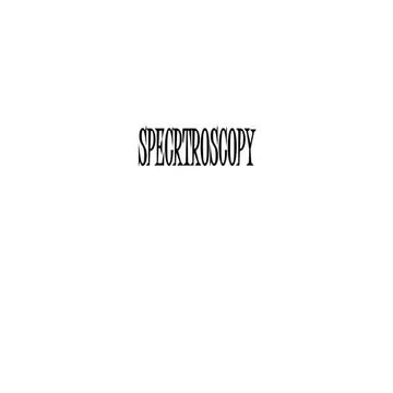 Specrtroscopy