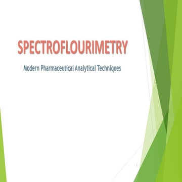Spectroflourimetry