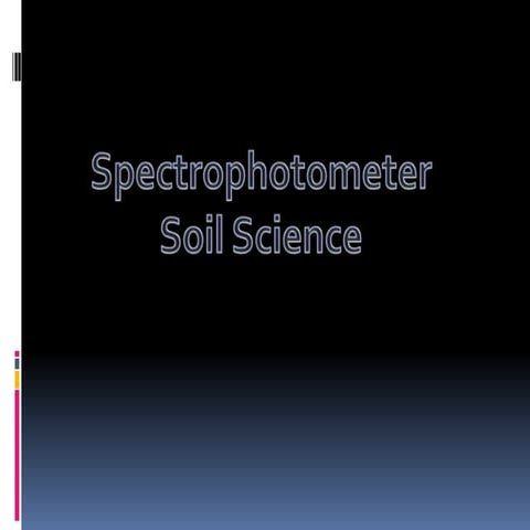Spectrophotometer