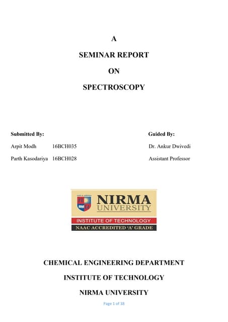 Spectroscopy