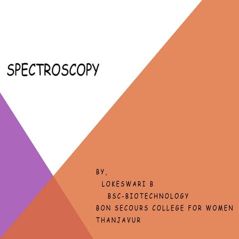 Spectroscopy 