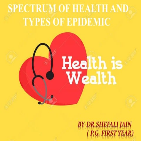 Spectrum of health 