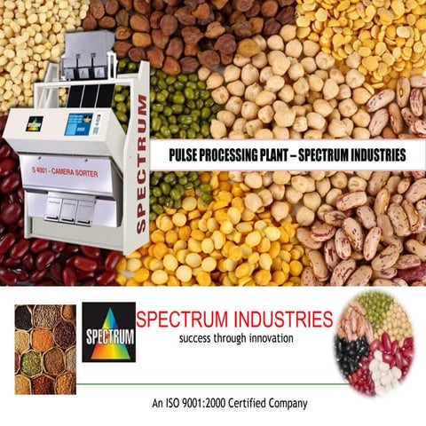 Spectrum pulse processing plant
