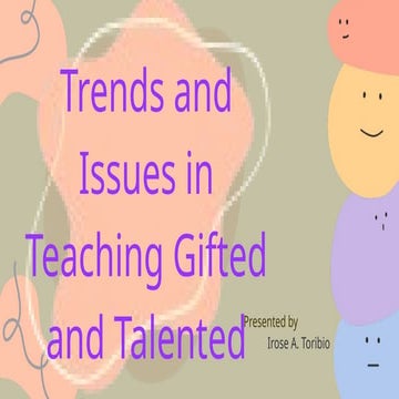 SpEd report about special needs for learners | PPTX