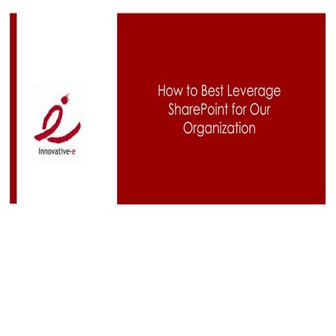 SharePoint EduNeering Session