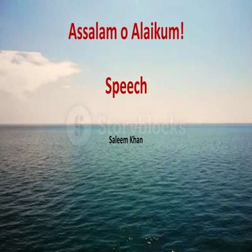Speech the topic include in the Oral Communication