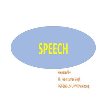 SPEECH-E CONTENT-ppt by PREMKUMAR.pptx