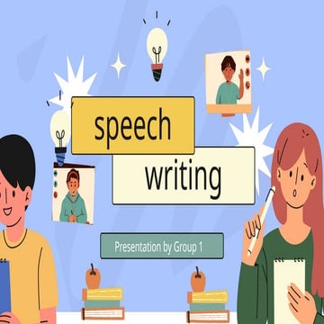 SPEECH-WRITING.                          .