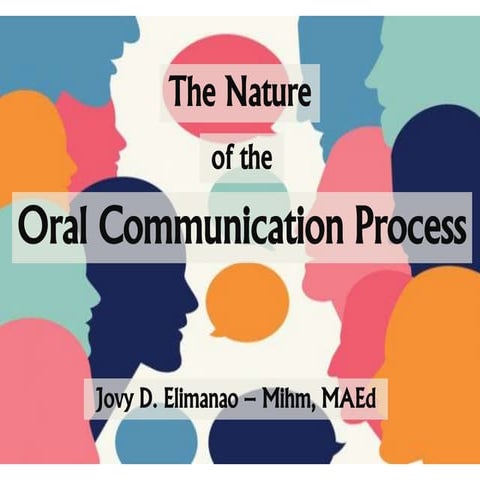 The Nature of the Communication Process