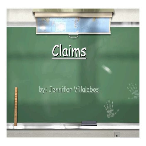 Claims (speech 104) 