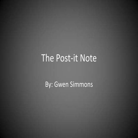 Speech1 post it notes