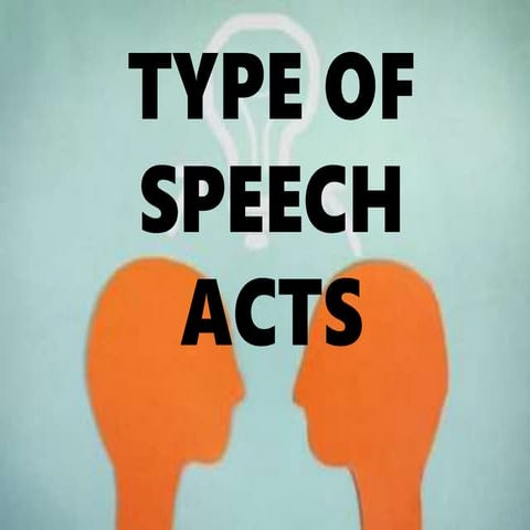 Speech Acts