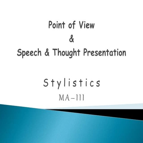 speech and thought.ppt
