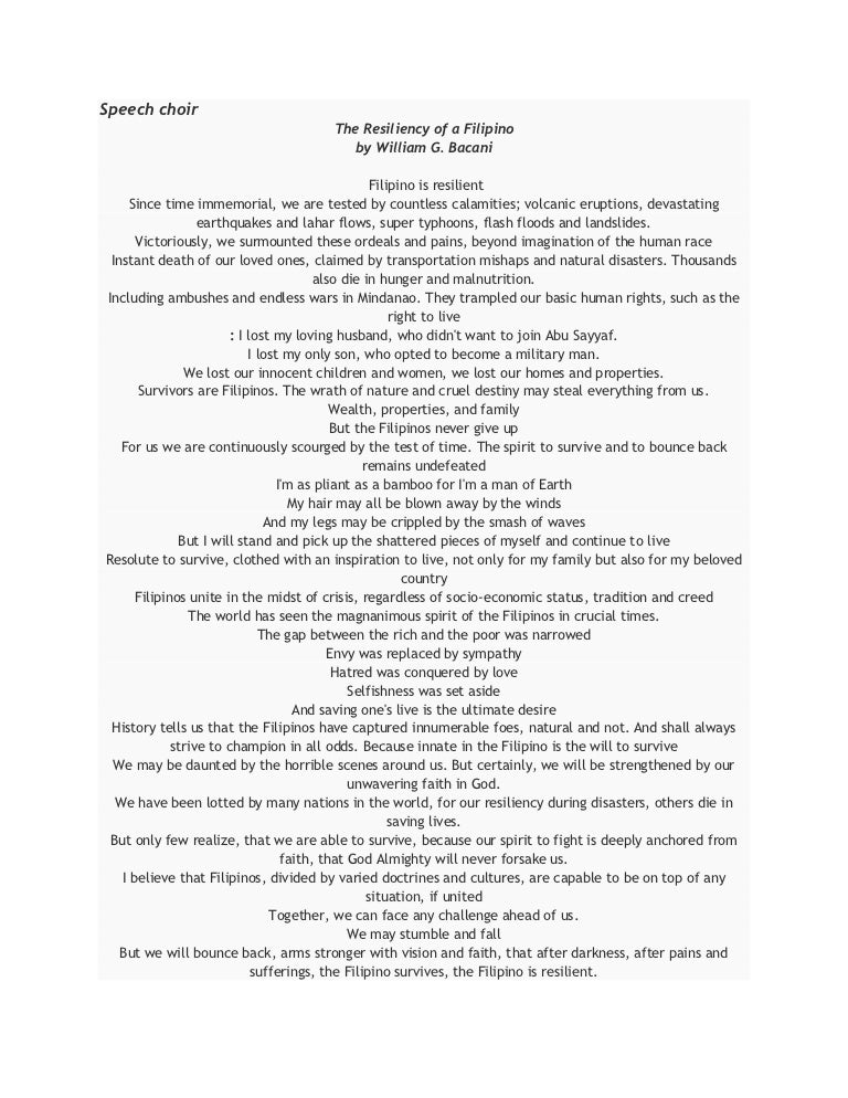 ️ 5 examples of speech choir. Figure of Speech Examples. 20190226