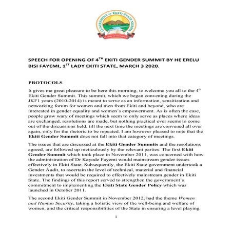 SITUATION OF WOMEN AND CHILDREN IN EKITI STATE (An Atlas of Social ...