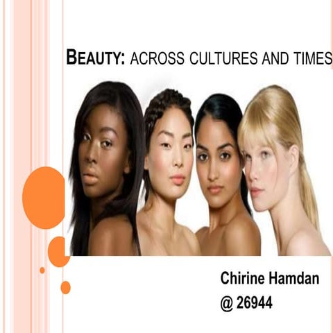 Beauty across cultures