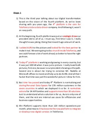 AURA Speech MWC 2019