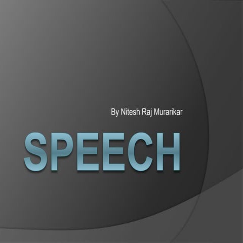 Speech