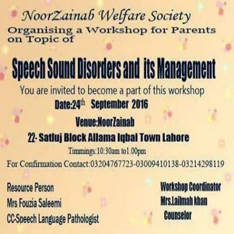 Speech sound disorders