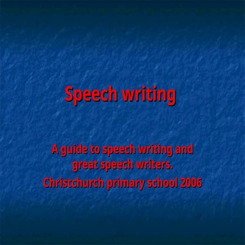 speech_writing para sa english writing.ppt