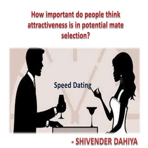 Data Analysis on Speed Dating