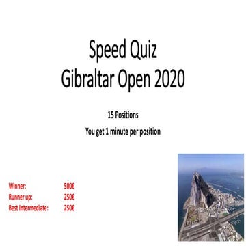 Backgammon Speed Quiz (15 min for 15 problems) | PPTX