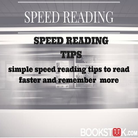Speed reading