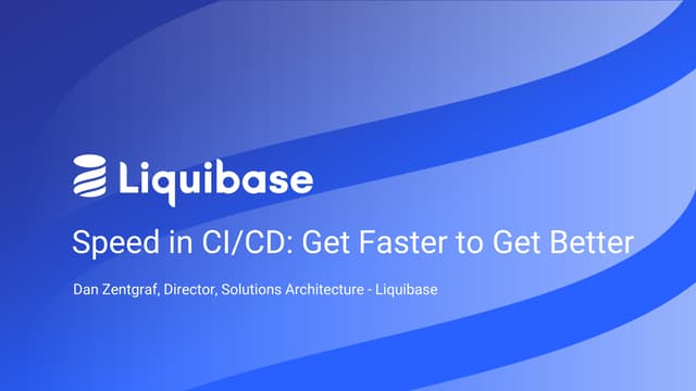 Speed in CI/CD: Get Faster to Get Better