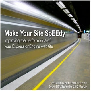 Make Your Site SpEEdy