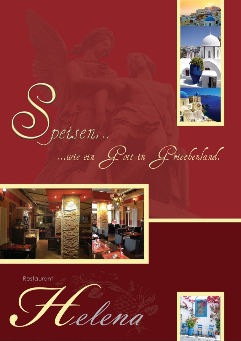 Speisekarte Restaurant Helena Halle Saale