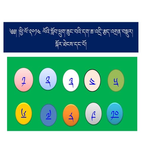 Tibetan Spelling Bee 2014 Part-II