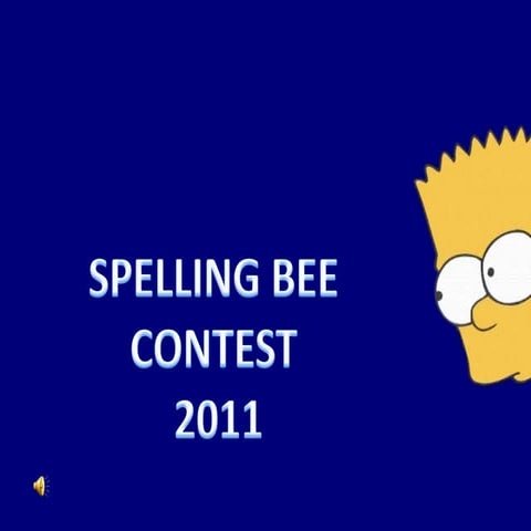 SPELLING QUIZ | PPTX