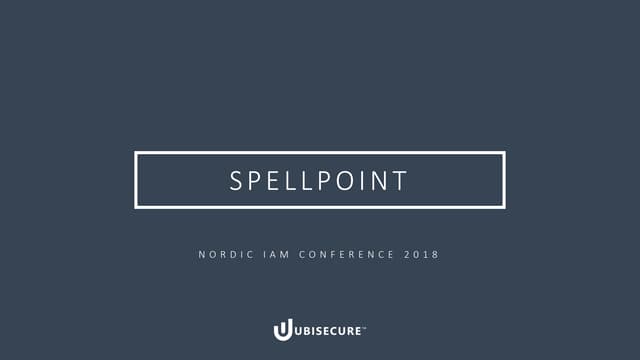 Spellpoint - Securing Access for Microservices