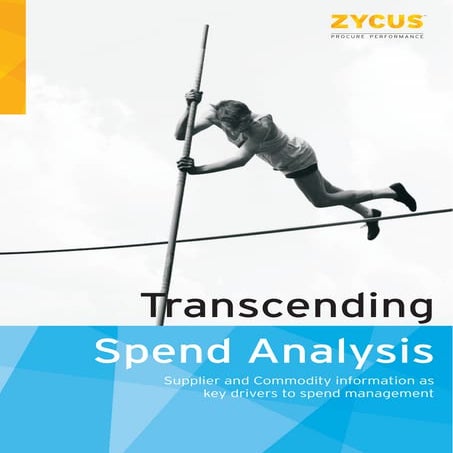 Transcending Spend Analysis