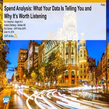 Spend Analysis: What Your Data Is Telling You and Why It’s Worth Listening
