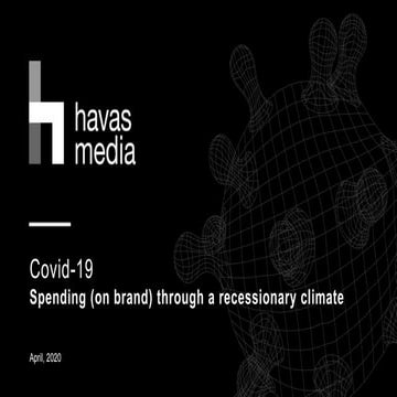 Spending (on brand) through a recessionary climate (2020)