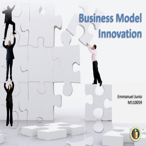 SPENTREP - Business Model Innovation (reported by Emmanuel Junio)