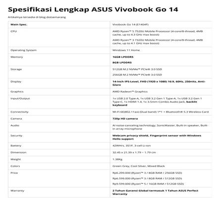 Duel Kelas Menengah: Ulasan Lengkap ASUS Vivobook S14 — Pilihan Tepat untuk Mahasiswa & Pejabat Mobile