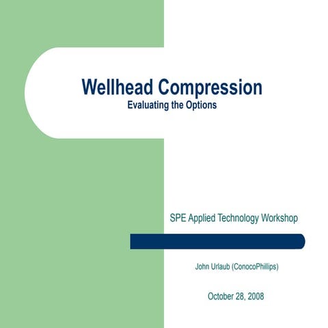 Spe Wellhead Compression