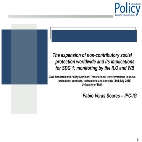 Module 3: The three pillars of integrated and digital social protection ...