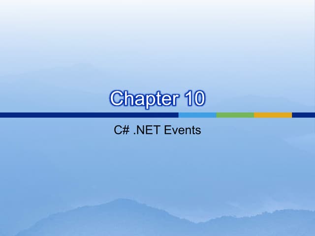 Spf chapter10 events