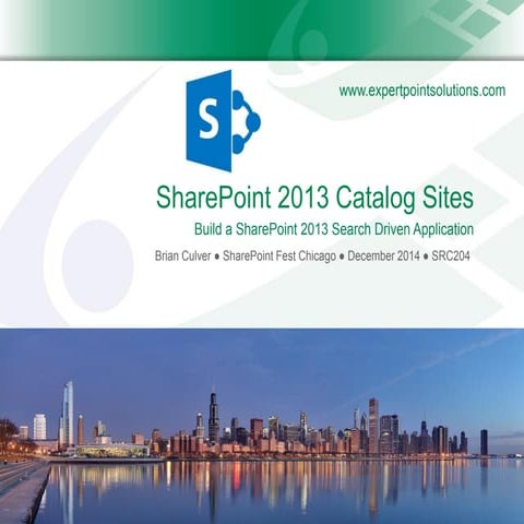 SRC 204 - Build a SharePoint 2013 Search Driven Application!