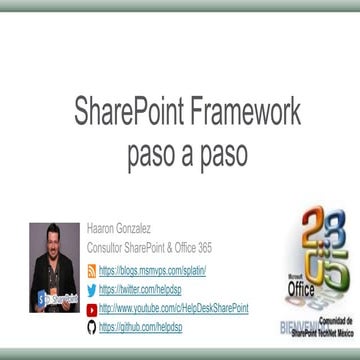 SharePoint Framework, paso a paso