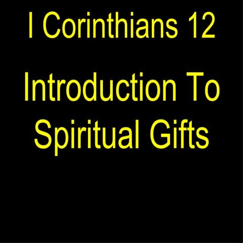 The Fruits And Gifts Of The Holy Spirit | PPT