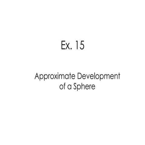 Sphere development