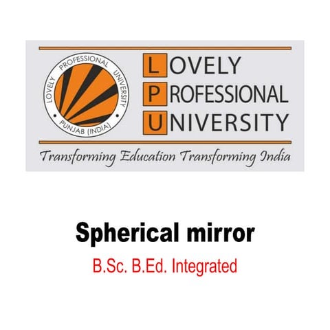 Spherical mirror.pptx